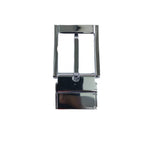 Buckle 35mm silver reversible