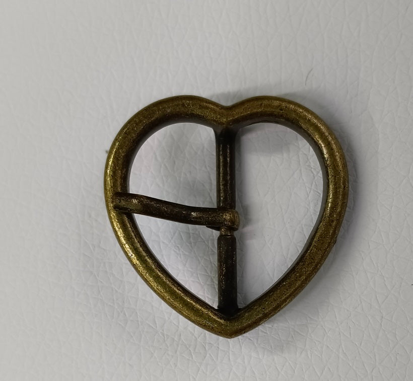 Buckle 22mm heart rose gold