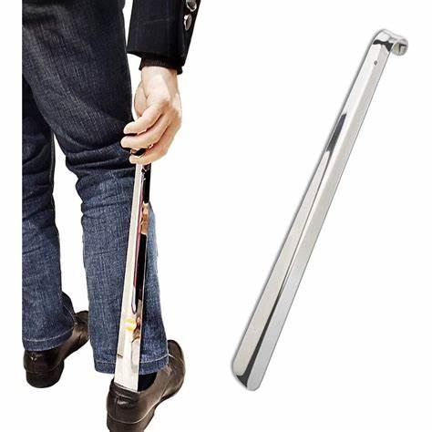 Shoe Horn Metal Long 40cm
