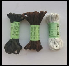 Shoe laces round thick 3262