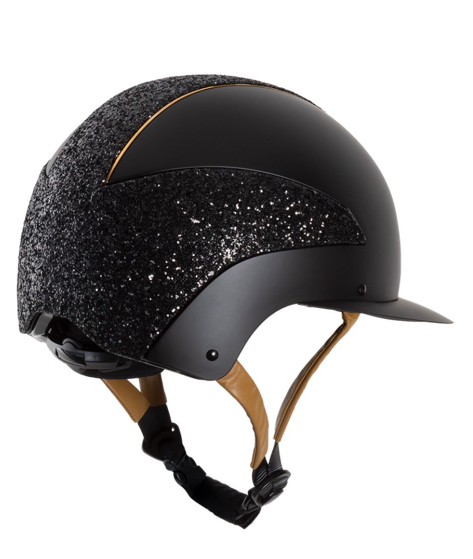 Capriole Vogue Helmet Black Gold