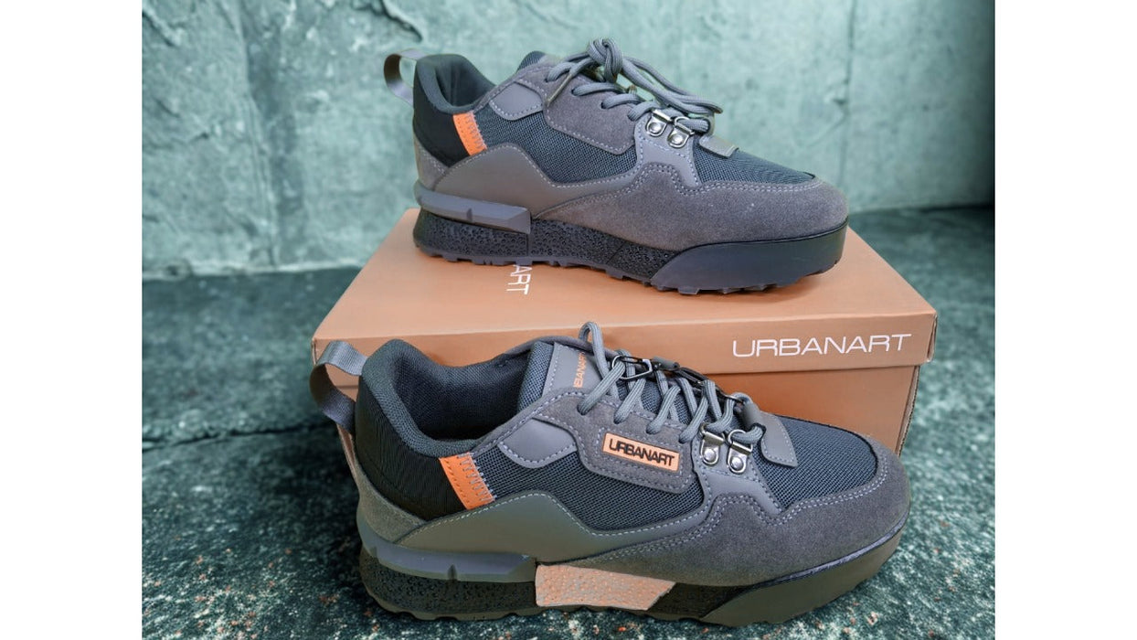 Urbanart Play 1 Sneaker Faux Nubuck Mesh Grey