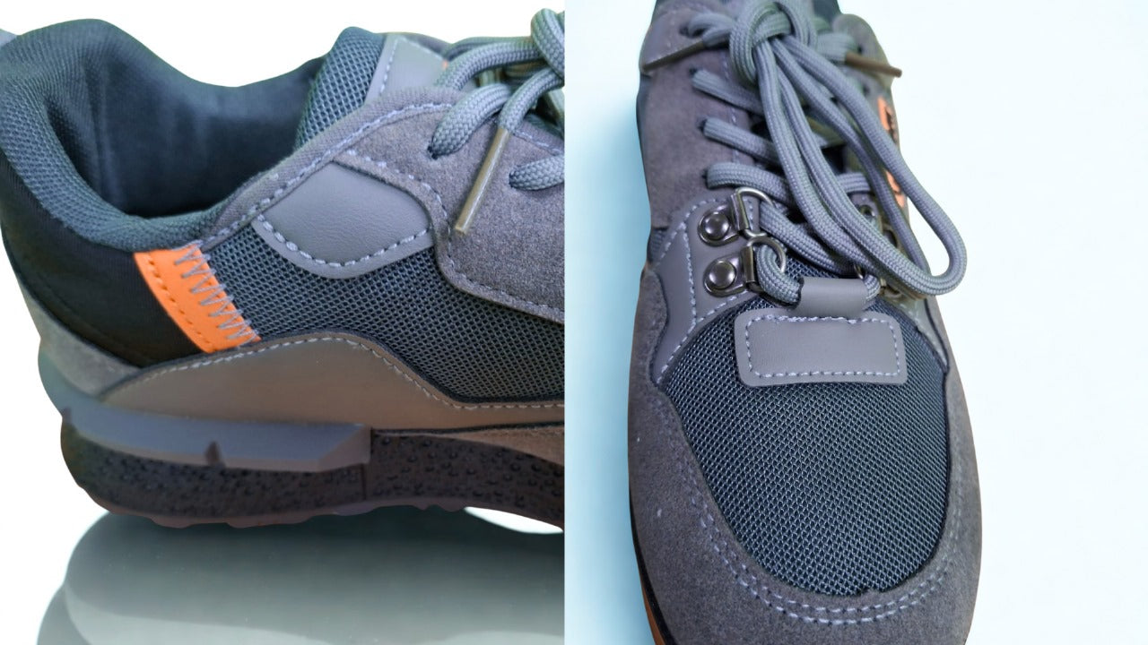 Urbanart Play 1 Sneaker Faux Nubuck Mesh Grey