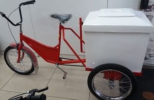 Bicycle 3 Wheel Ice Cream Bicycle with Cooler Box