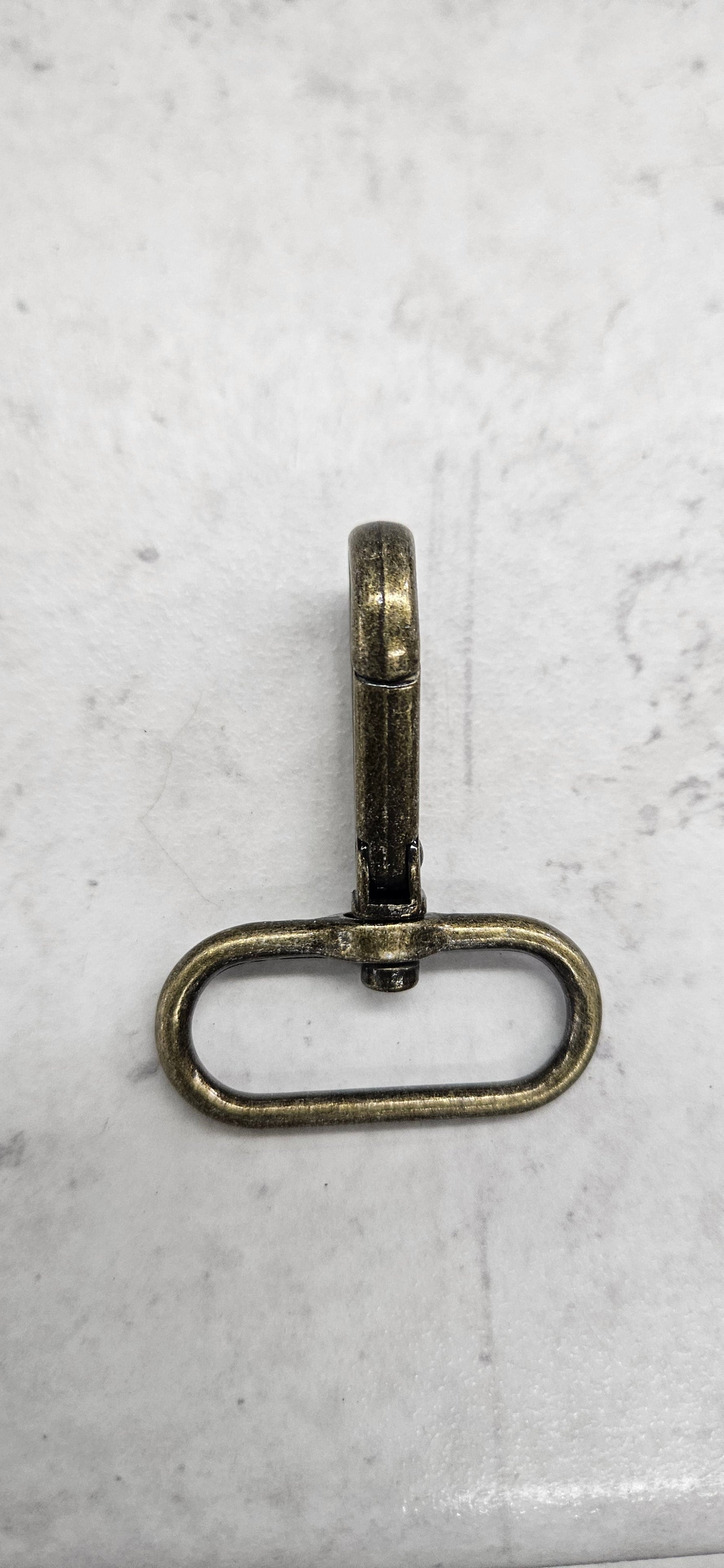 Snap hook dog hook 25mm antique brass