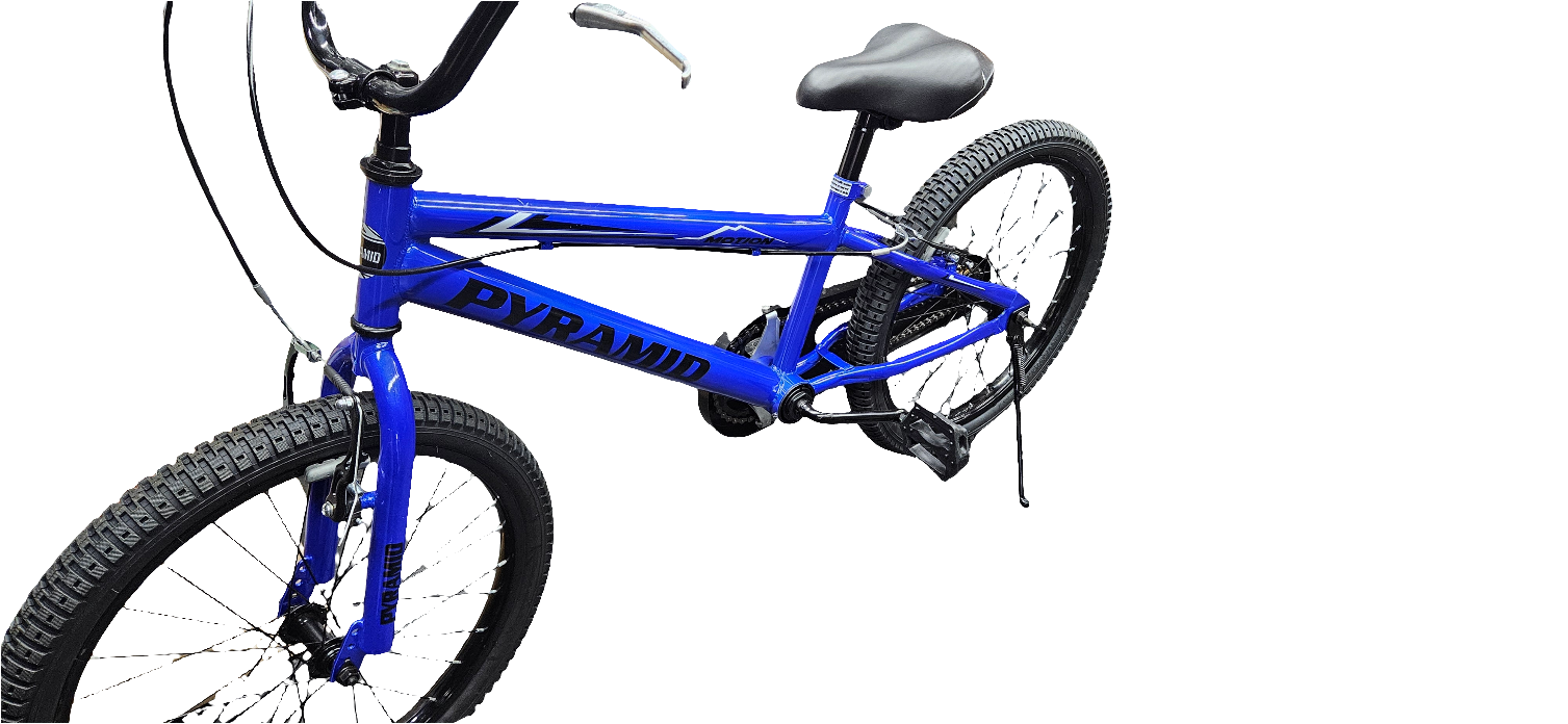 Bicycle bmx pyramid 20 inch pyramid motion blue