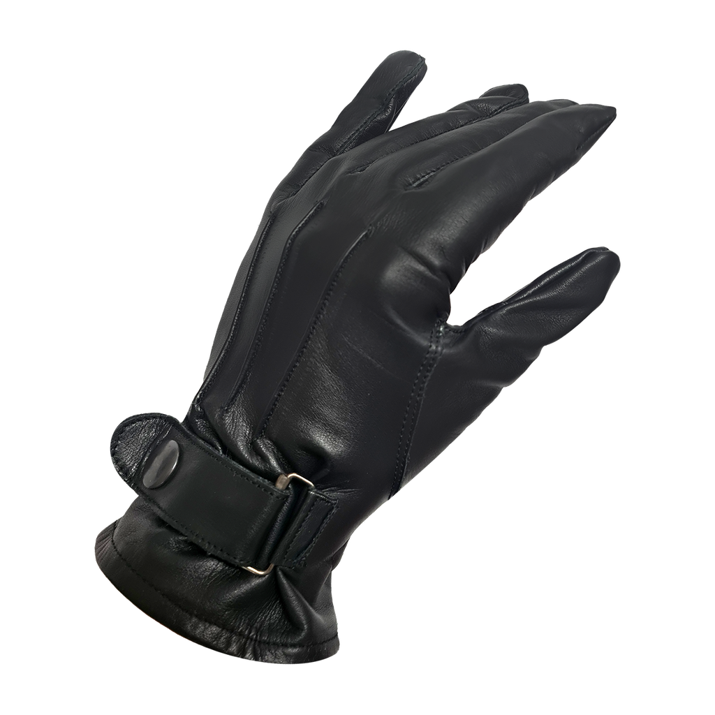 Equileisure Cow Leather Gloves Black
