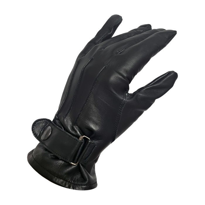 Equileisure Cow Leather Gloves Black