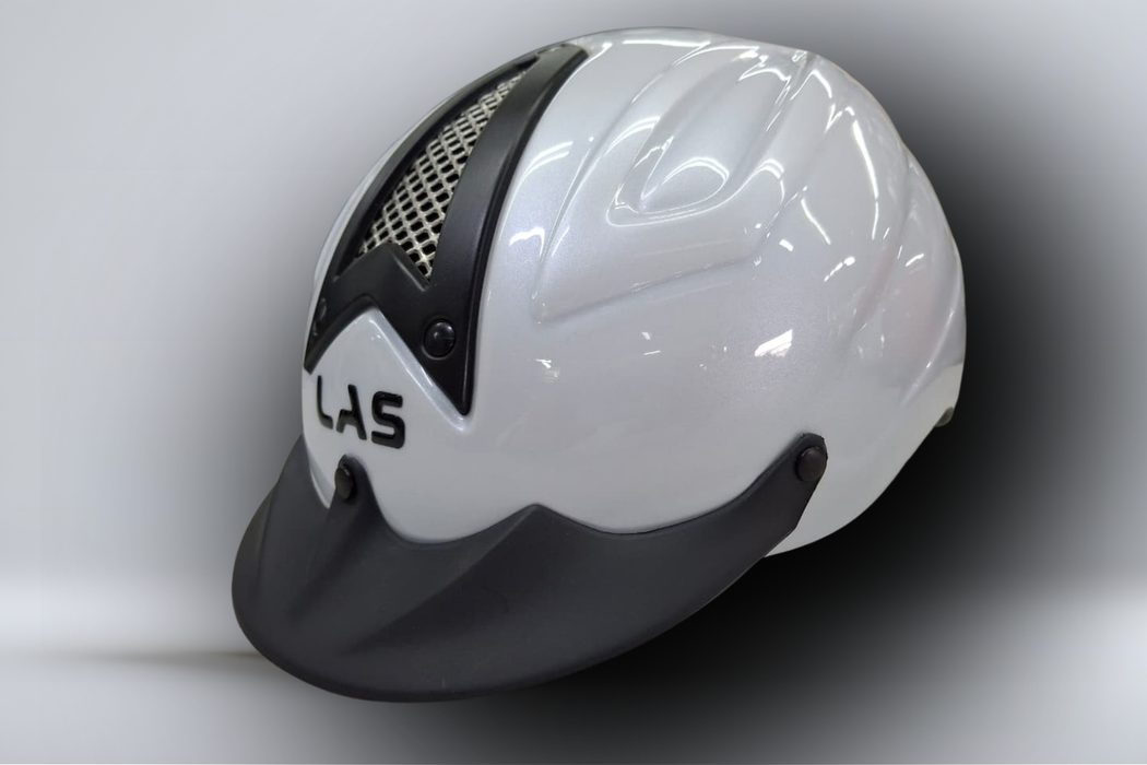 LAS XT-E Endurance Helmet White