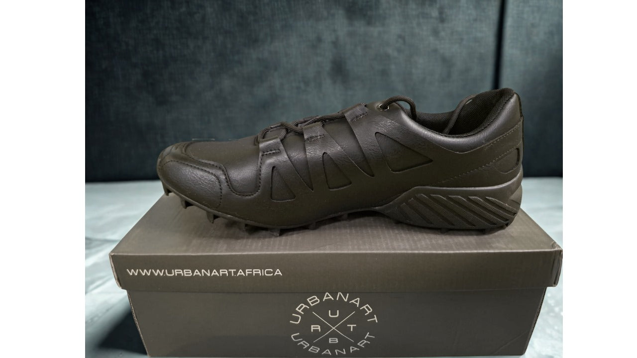 Sneaker Urban Art Rocky 5 Faux Wax Black Mens
