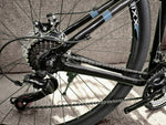 Bicycle cubixx ml 150 2025 black with blue shimano drive train