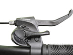 Bicycle cubixx ml 150 2025 black with blue shimano drive train