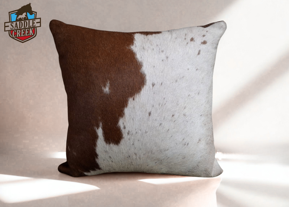 Cushion Nguni Brown Pelle Lux