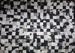 Rug Nguni Black 1.6m x 2.3m Pelle Lux