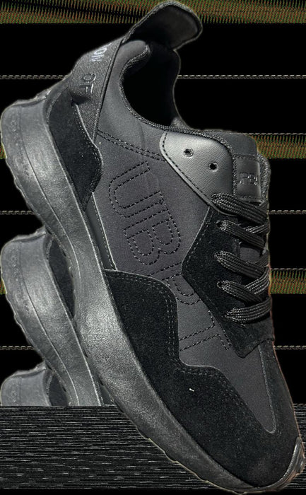 Bellay 1 faux wax Sneeker faux suede black mens