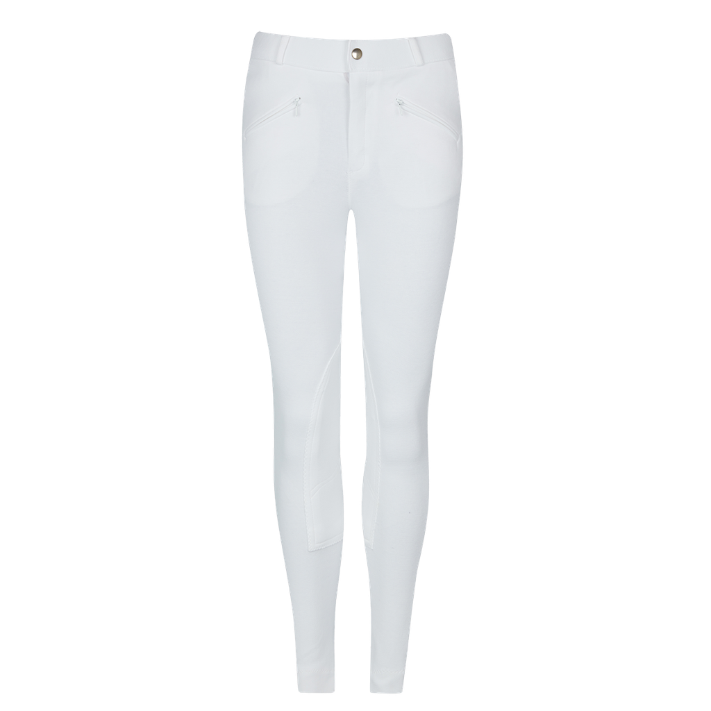 Equileisure Knitted Jodphurs White