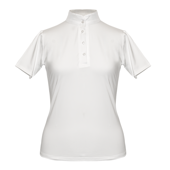 Equileisure Short Sleeve Show Shirt White