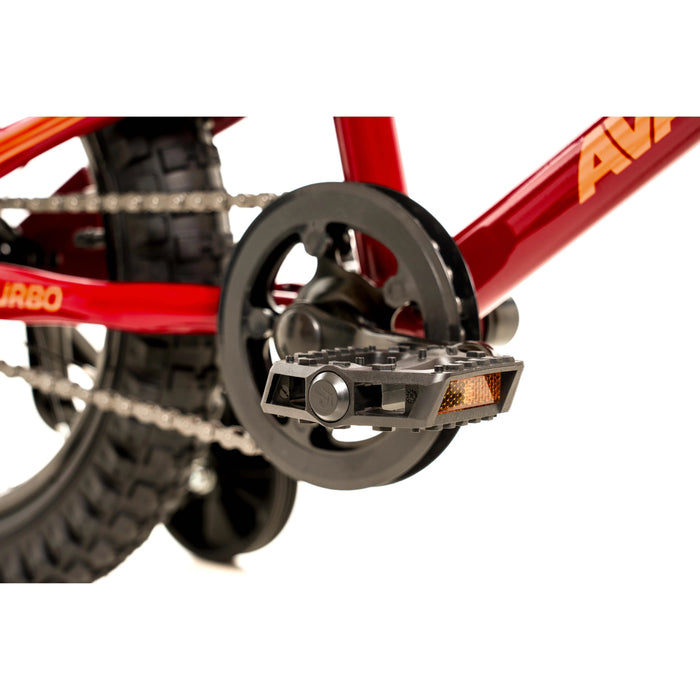 AVALANCHE TURBO 14" BOYS BURGUNDY/ORANGE