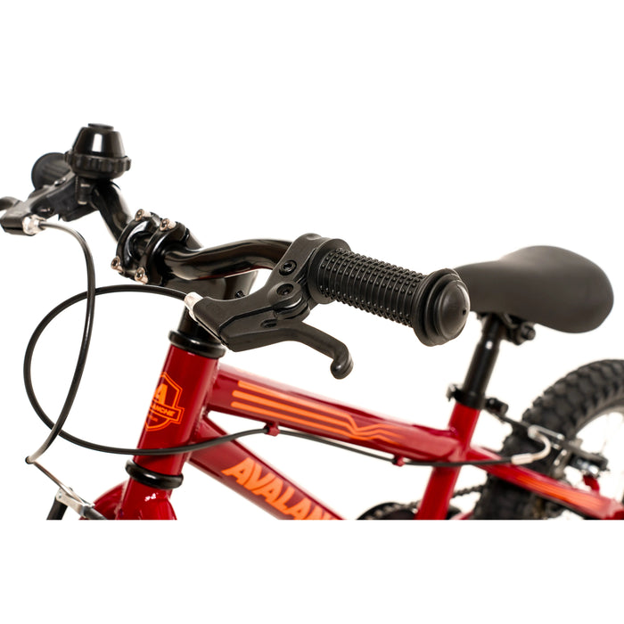 AVALANCHE TURBO 14" BOYS BURGUNDY/ORANGE