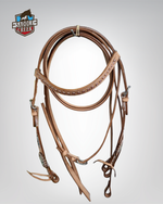Bronco Western Bridle Beaded and Stones With Reins