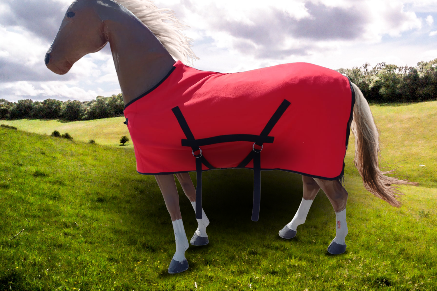 Blanket fleece Plain Colours