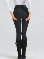 EquiChic 4-Seasons Black Quick-Dry Professional Equestrian Sports Pants
