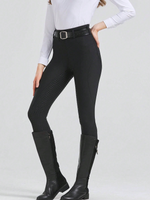 EquiChic 4-Seasons Black Quick-Dry Professional Equestrian Sports Pants