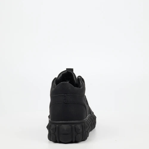 Mazerata Pigale 1 Faux Nubuck Ankle Boot - Black