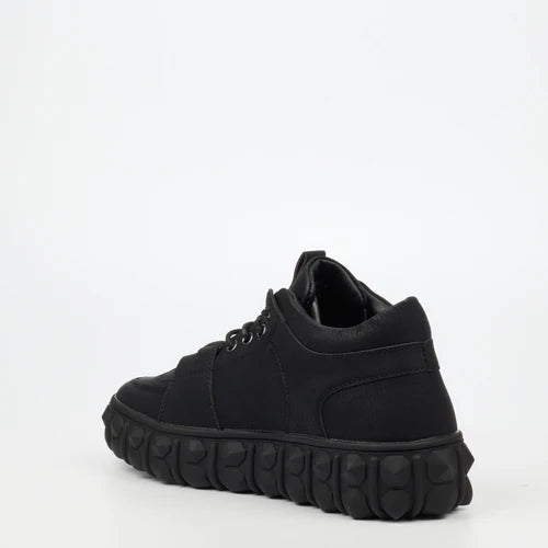 Mazerata Pigale 1 Faux Nubuck Ankle Boot - Black