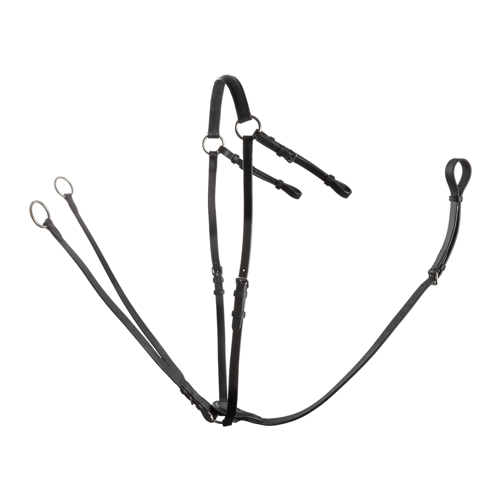 Breastplate Capriole Adjustable Hunting  Black