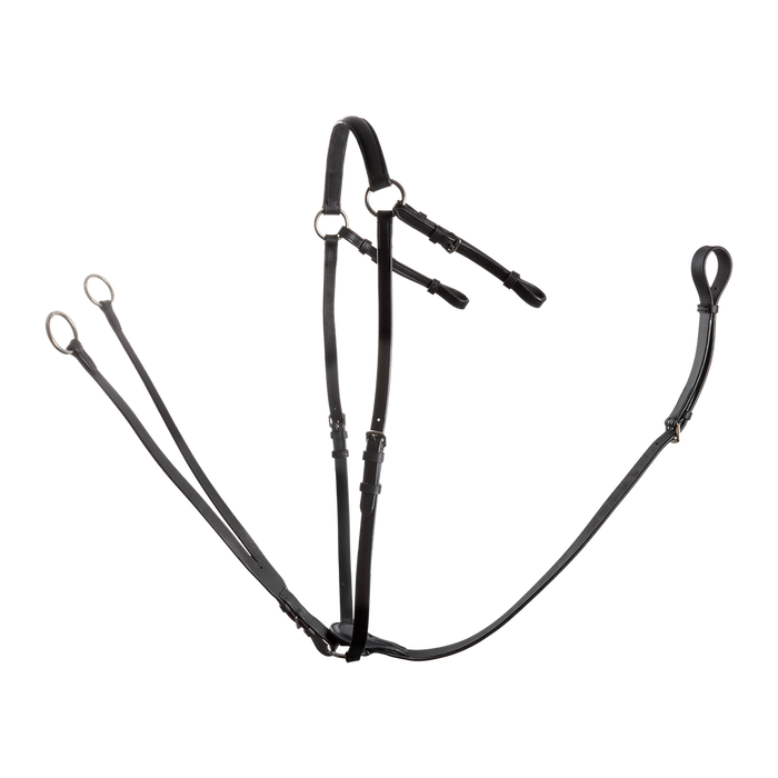 Breastplate Capriole Adjustable Hunting  Black