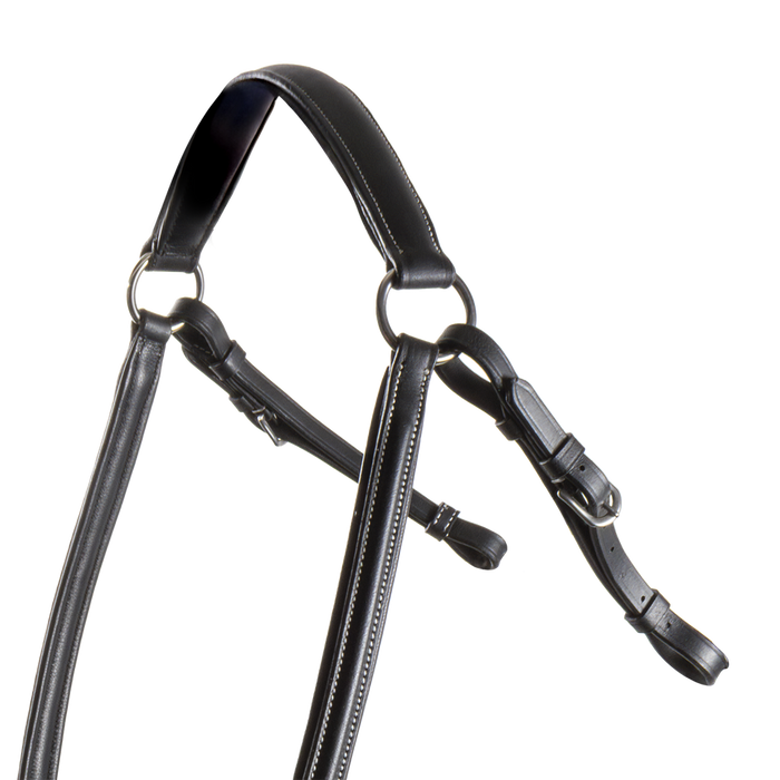 Breastplate Capriole Elasticated Hunting Black