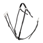 Breastplate Capriole Elasticated Hunting Black