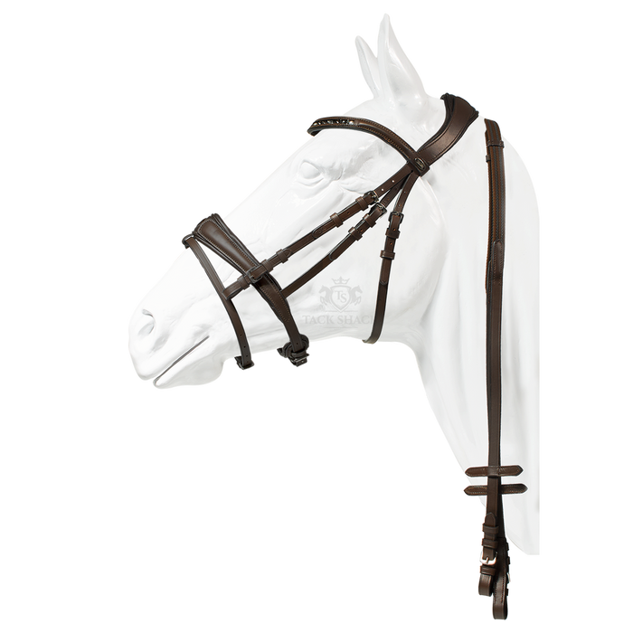 Bridle Capriole Pinnical Black