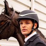 Charles Owen Halo Helmet with MIPS Black/Platinum