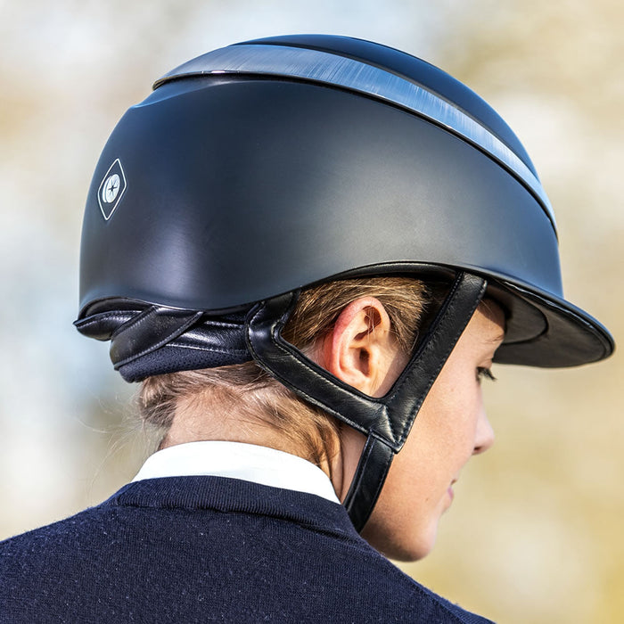Charles Owen Halo Helmet with MIPS Black/Platinum