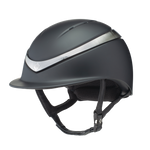 Charles Owen Halo Riding Helmet Black/Platinum