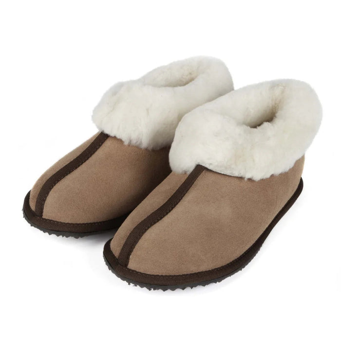 Sneeubok Ladies Premium Suede Woolen Slippers