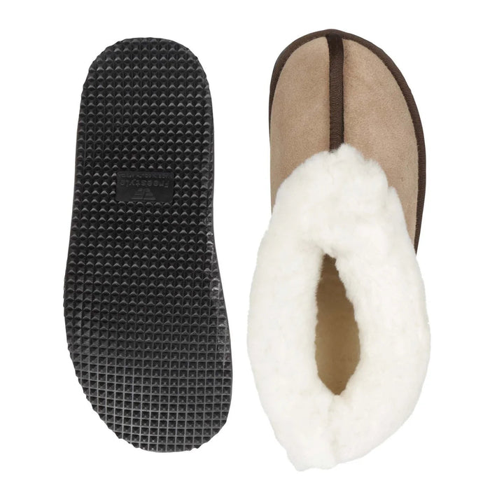 Sneeubok Ladies Premium Suede Woolen Slippers