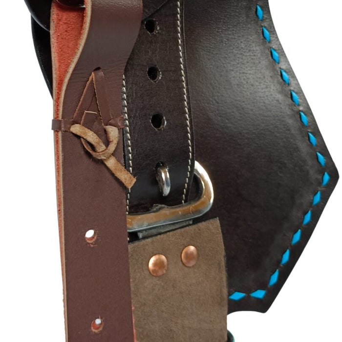 The Ace-High Barrel Racer- Western Saddle 16 inch