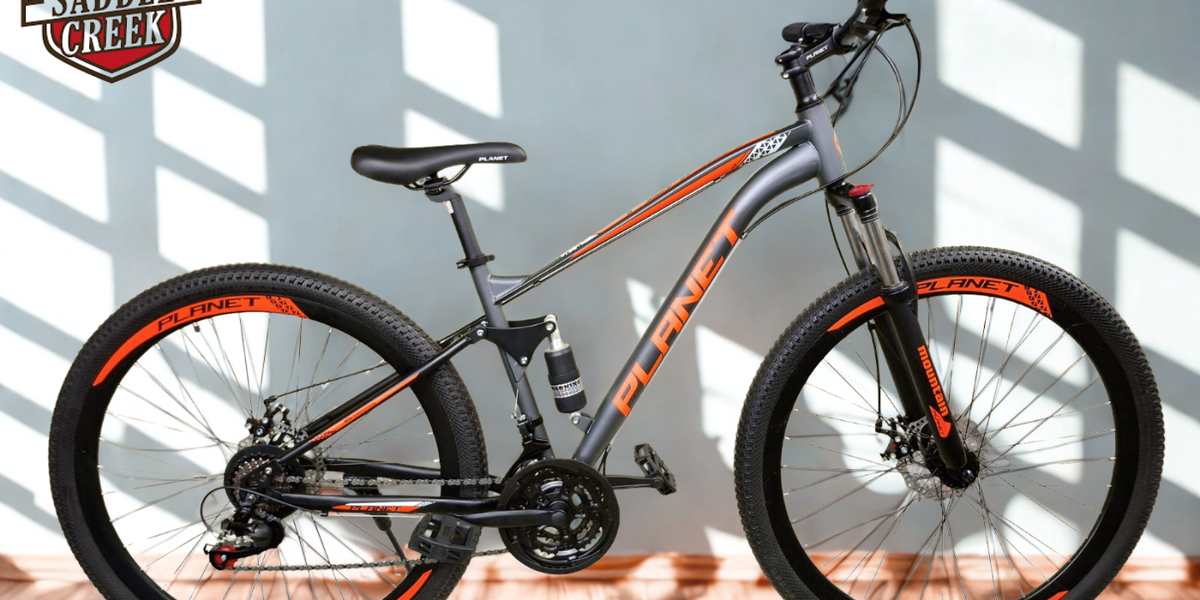 Bicycle Planet 29 inch Dual Shock 21Speed — Saddle Creek