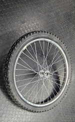 Universal complete 20 inch wheel with tyre and tube