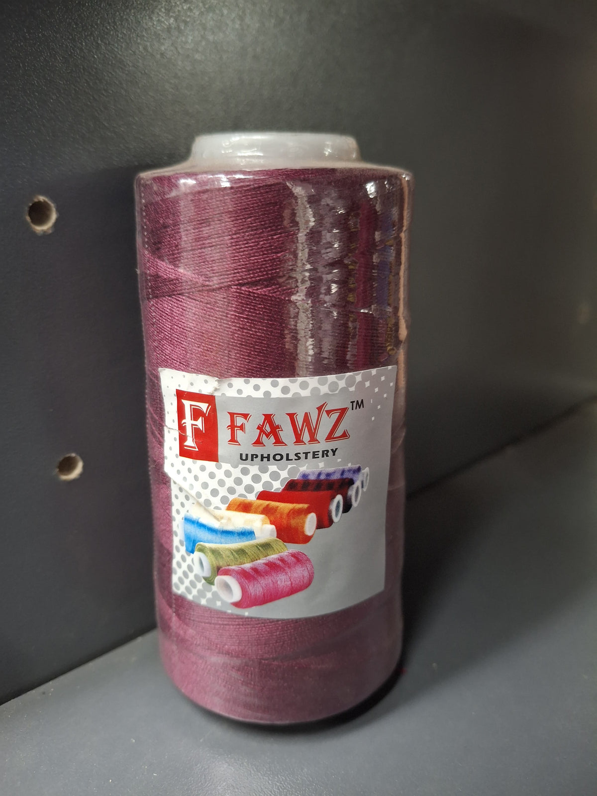 Cotton fawz maroon upholstery