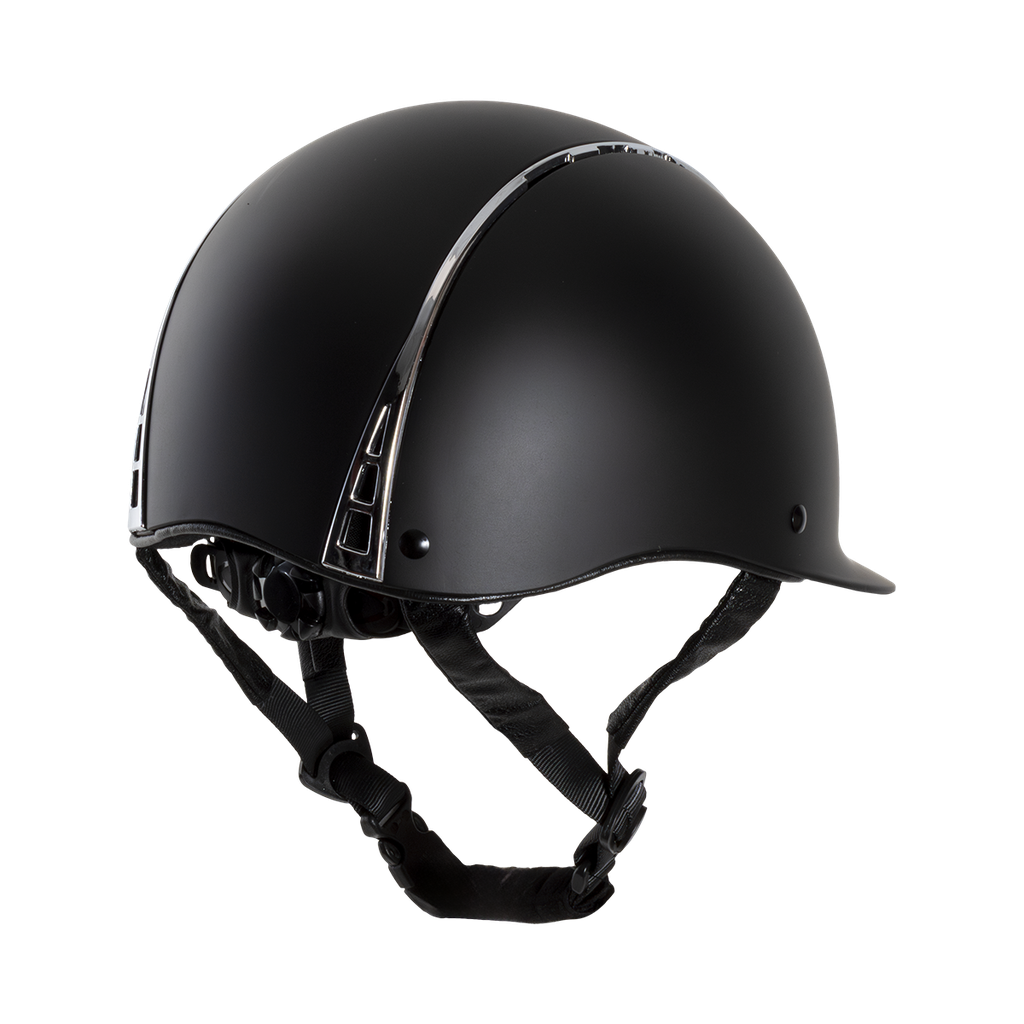 Capriole Lucy Helmet Black and Silver
