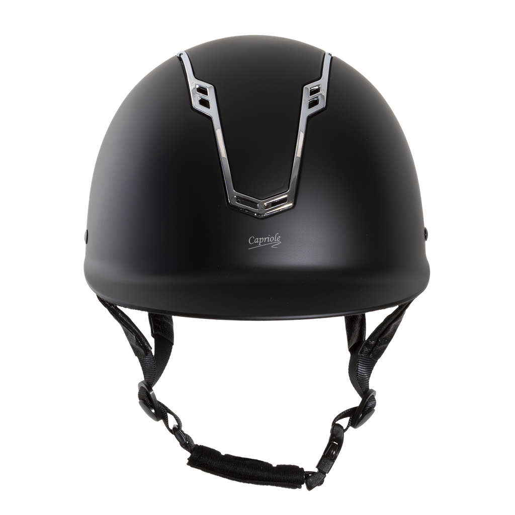 Capriole Lucy Helmet Navy and Nickle
