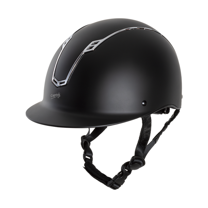 Capriole Lucy Helmet Navy and Nickle