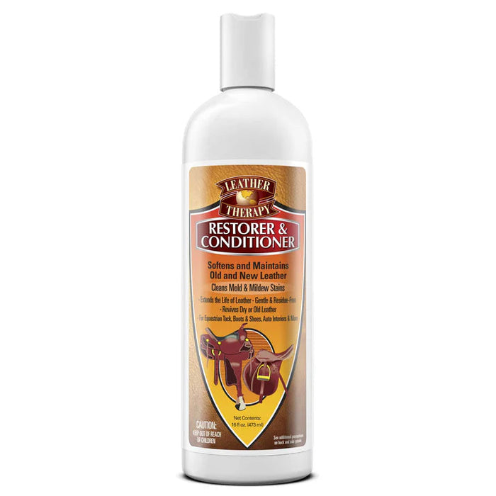 Absorbine leather therapy restorer and conditioner 473 ml  (16 oz.)