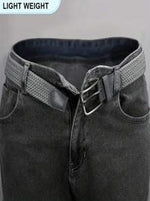 EquiChic Belt 0.91inch Woven Elastic Buckle-Free Unisex Waist Belt, Fashion Versatile Summer, School