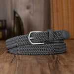 EquiChic Belt 0.91inch Woven Elastic Buckle-Free Unisex Waist Belt, Fashion Versatile Summer, School