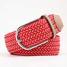 EquiChic Fashion Elastic Woven Belt, Width 3.3cm, Length 105-107cm, For Men And Women